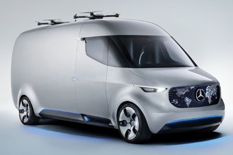 Mercedes показал электрический фургон будущего