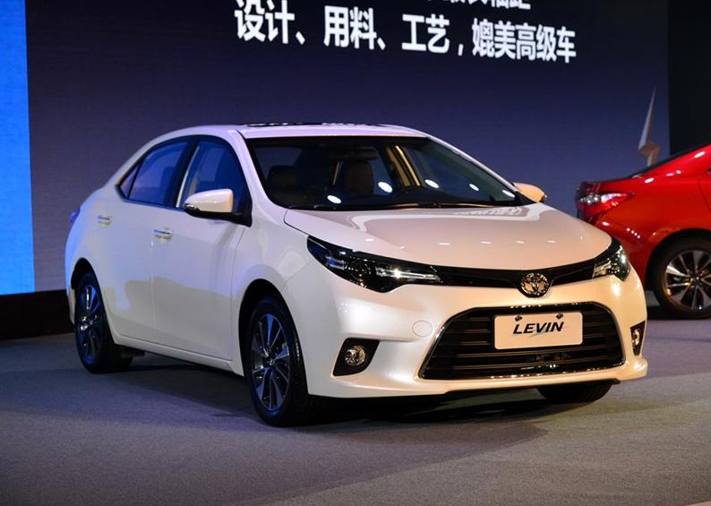 Новая Toyota Levin 2018 появится на выставке в Шанхае
