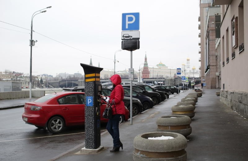 Парковка в центре москвы